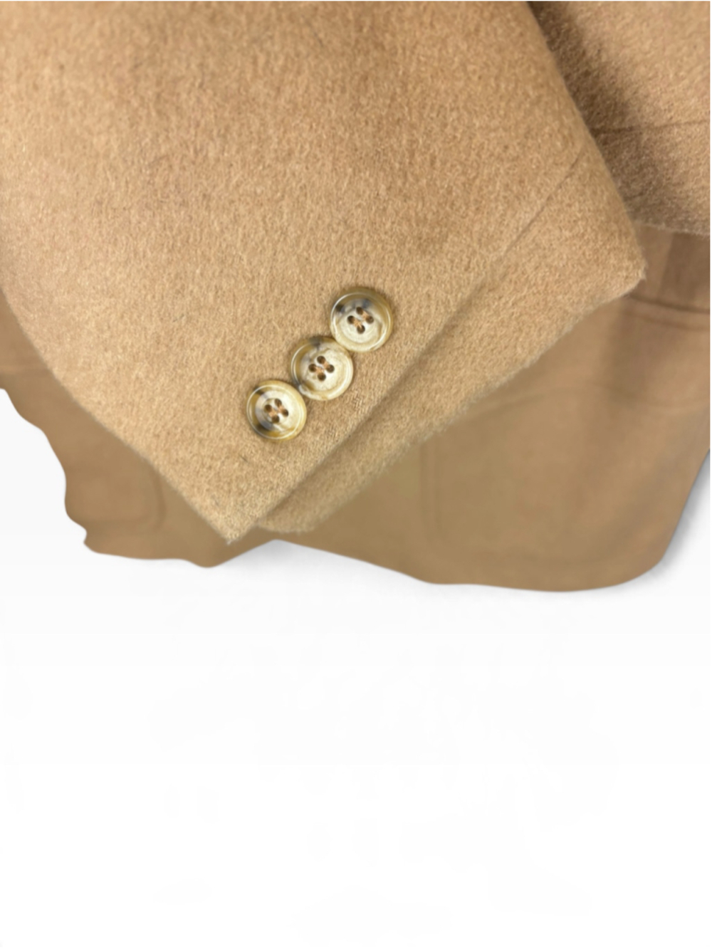 Vintage J.G. Hook Golden Anchor Camel Hair Blend Tan Blazer Sport Coat Men’s M - Picture 12 of 13